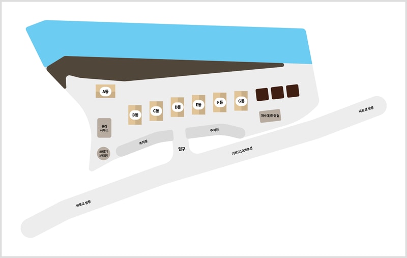 카우 글램핑 배치도 1