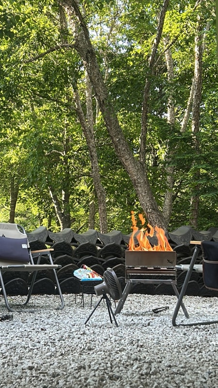 6월 어느 여름 , 잊을 수 없는 캠핑 산중계곡캠핑장