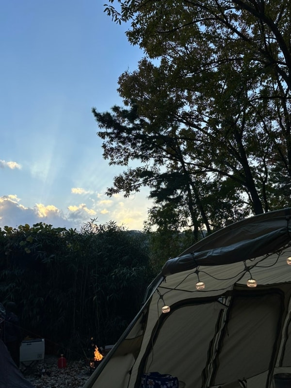 친구네 캠핑가서 당일치기 먹부림2 김해 ‘가야달빛야영장’