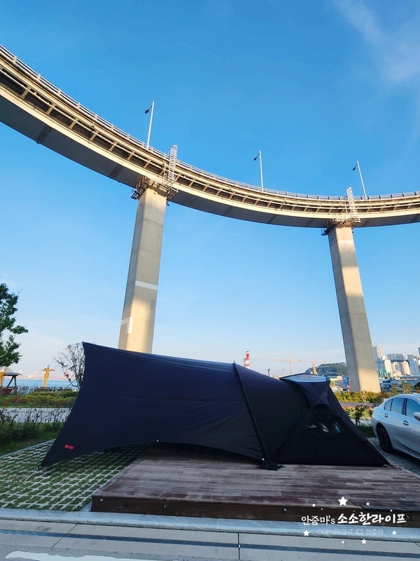 캠핑일기 #47 영도마리노오토캠핑장 오토25번