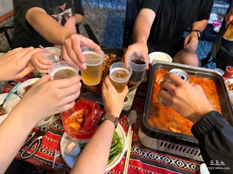 [아이랑 반려견 캠핑] 포천 레이크문캠핑장 내돈내산 솔직후기