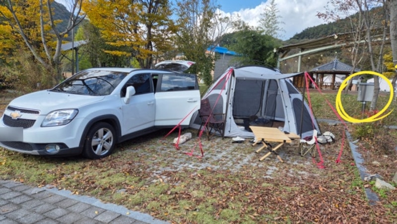 임실 강변 사리 오토캠핑장 사이트 6번 내돈내산 솔직 후기