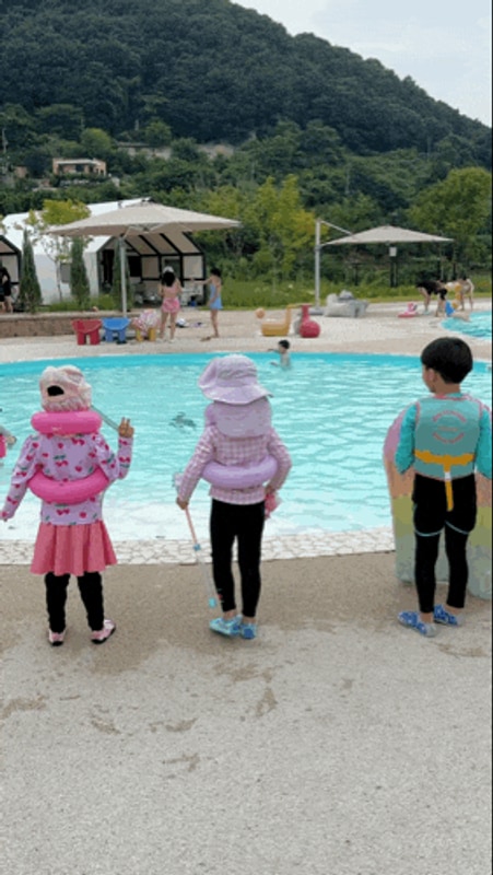 아이와 동두천 글램핑장 아낌없이주는나무 내돈내산 후기...