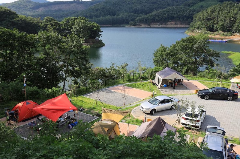 마장호수 휴 캠핑장 시설 사진 2