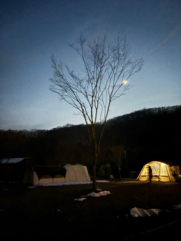 아이들과 가기 좋은 따뜻하고 편안한, 천안 '위례성 캠핑장'