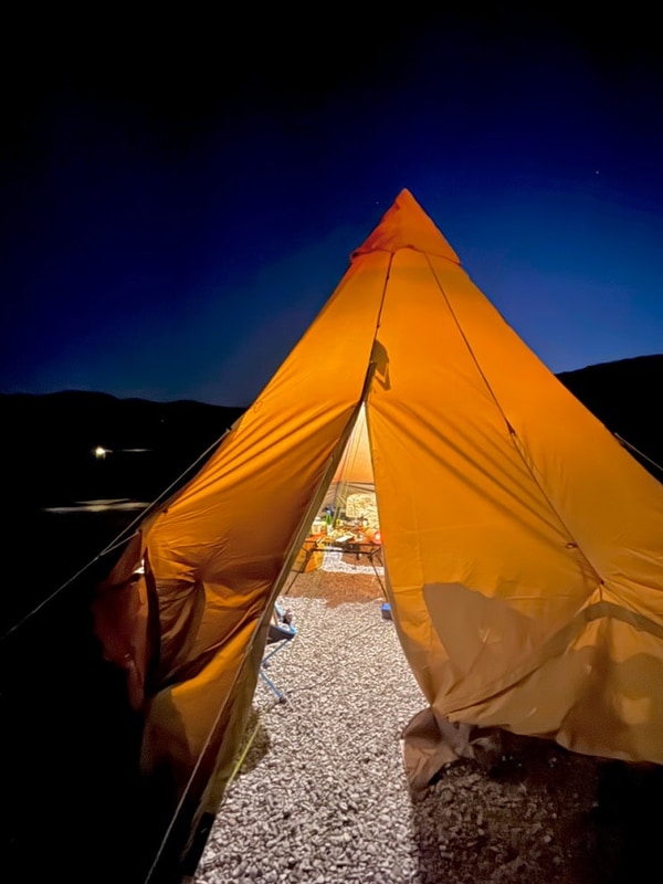 개별화장실, 개별개수대에 취해버린 사천 5901 캠핑장에서의...