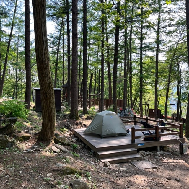 바라산자연휴양림 야영장 대표 사진