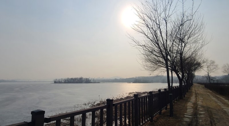 원앙과 수달이 사는 호수, 의왕시 반려견놀이터, 왕송호수캠핑장