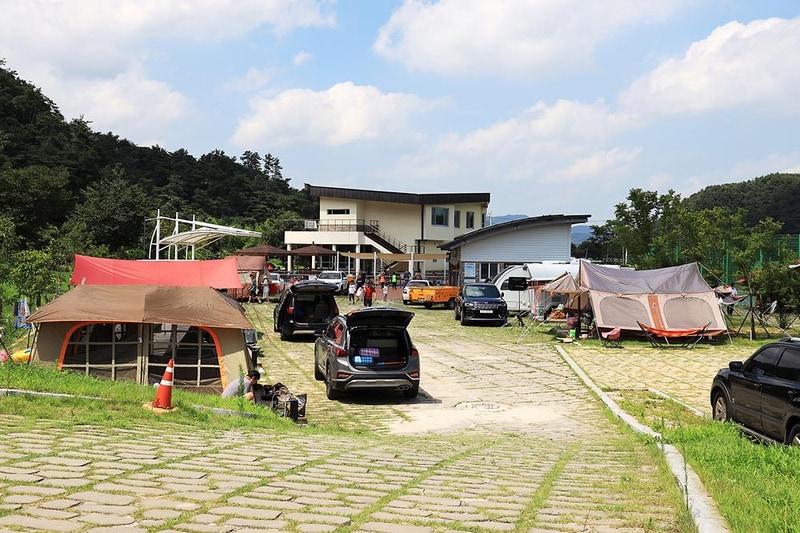 오지봉커뮤니센터 야영장 시설 사진 6