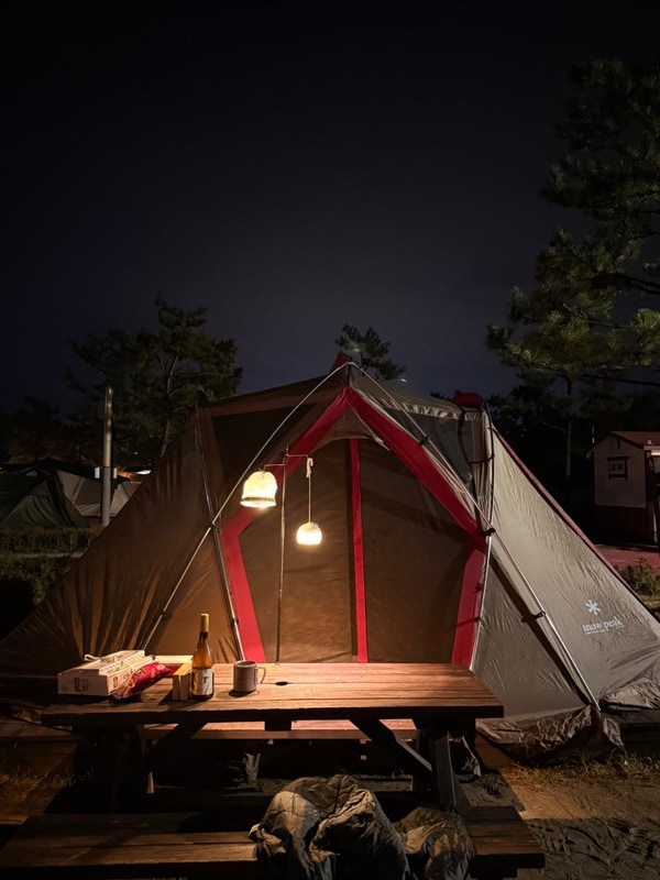 고성 봉수대오토캠핑장 (속초중앙순대국, 양양 감나무식당...
