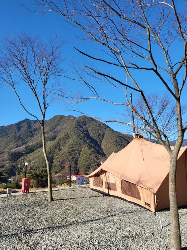 경남 창녕 캠핑장 | 옥천1382 겨울캠핑