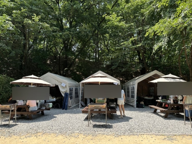 중랑가족캠핑장 11시-4시 텐트없이 바베큐만 먹고오기