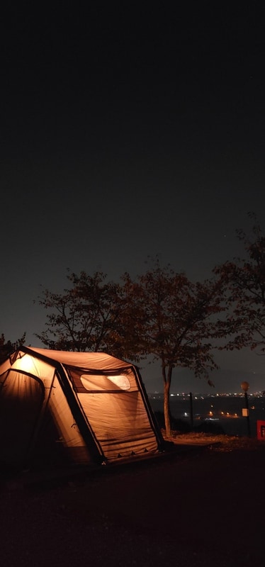 10월. 양주 하늘 캠핑장. (이지벙커)