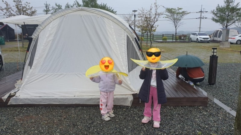 나주 죽산보 오토캠핑장