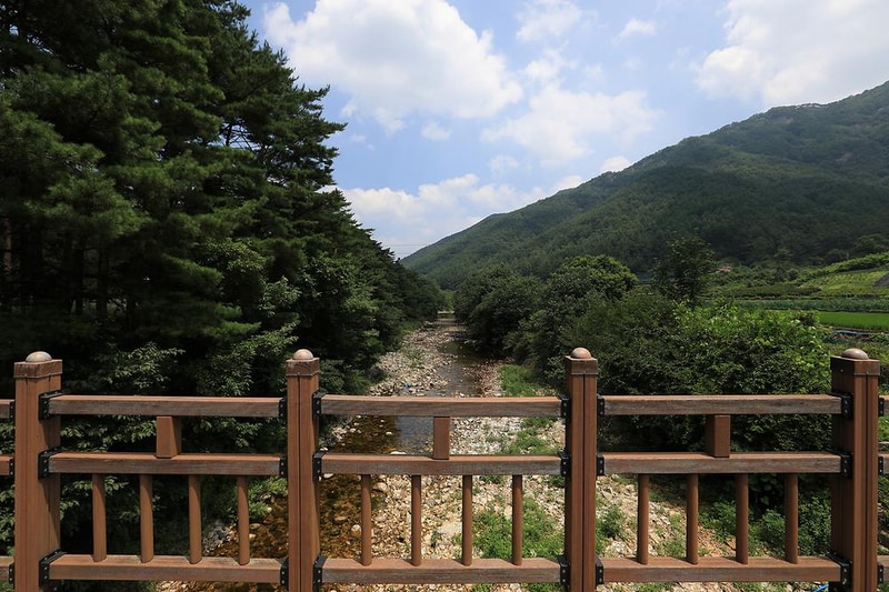 문장대 야영장 시설 사진 1