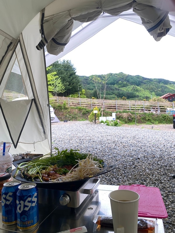 [전북 무주 붉은노을 캠핑장] 반려동물 동반가능 캠핑장 이용...