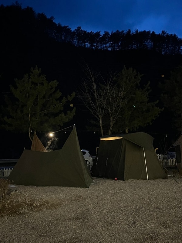 2025 첫 캠핑은 강원도에서 / 평창 오대천 휴 캠핑클럽 1박