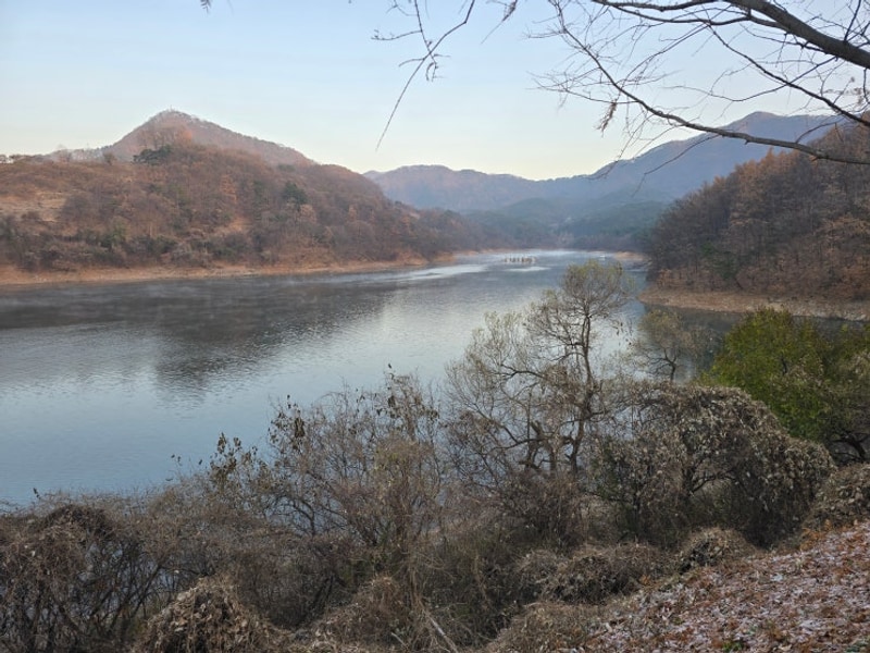 충주 카누 캠핑장(11.28.)