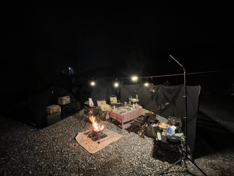 캠핑 기록 - 충북 진천 / 워터사이드캠핑장 / 선선한 가을캠핑