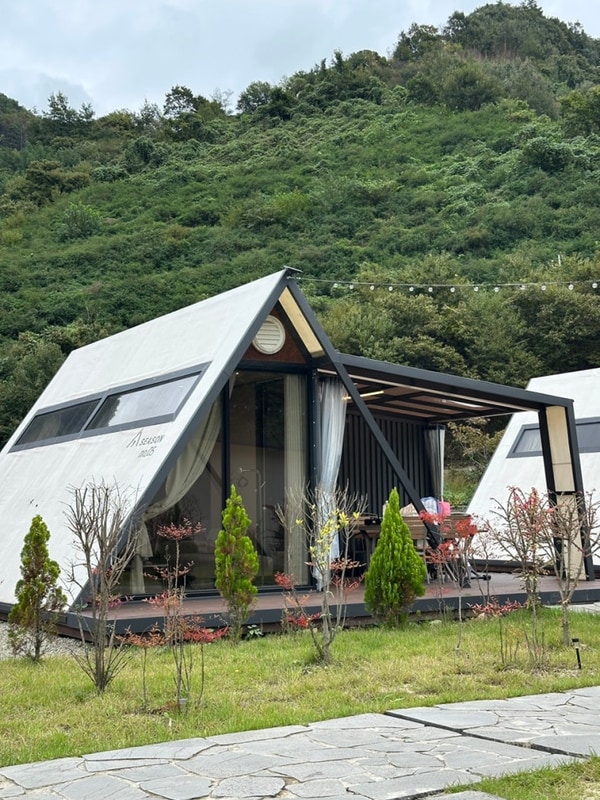 [산청] 18개월 아기랑 글램핑 / 시즌글램핑