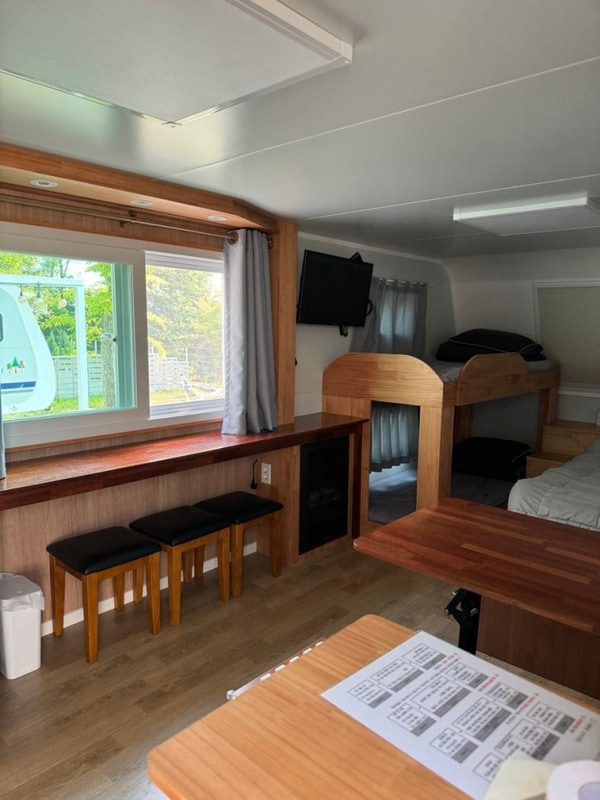 [ 여주 글램핑 ] 더힐글램핑 카라반 1호차 (개별 주차, 개별...