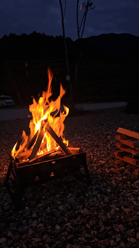 세번째캠핑) 애견동반 두가족의 가평 [캠프봉봉] 가을캠핑