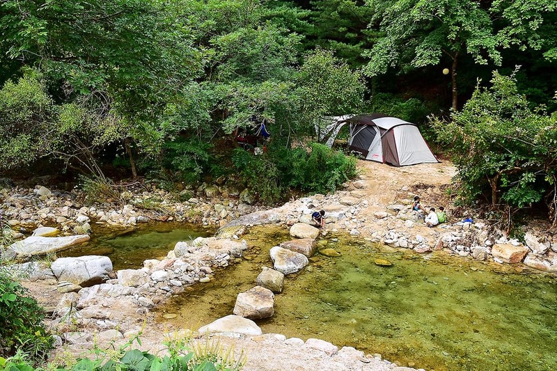 각흘계곡 캠핑장 시설 사진 8