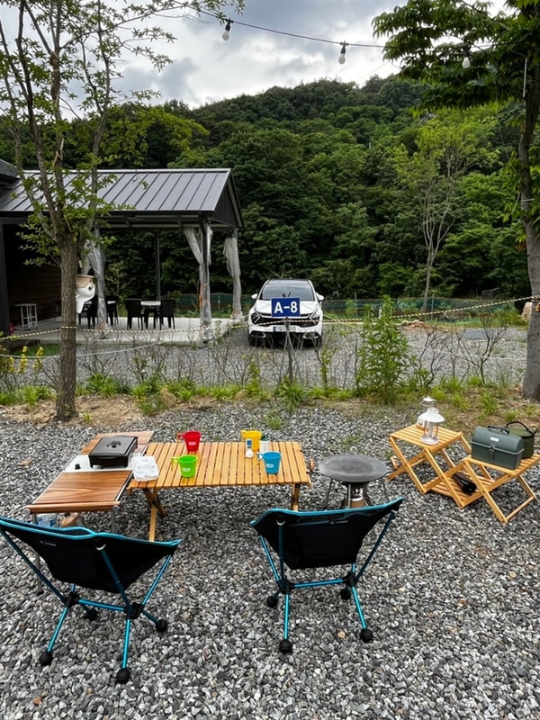 충남 공주 캠핑장 캠핑노리 조용하게 힐링(초대캠)