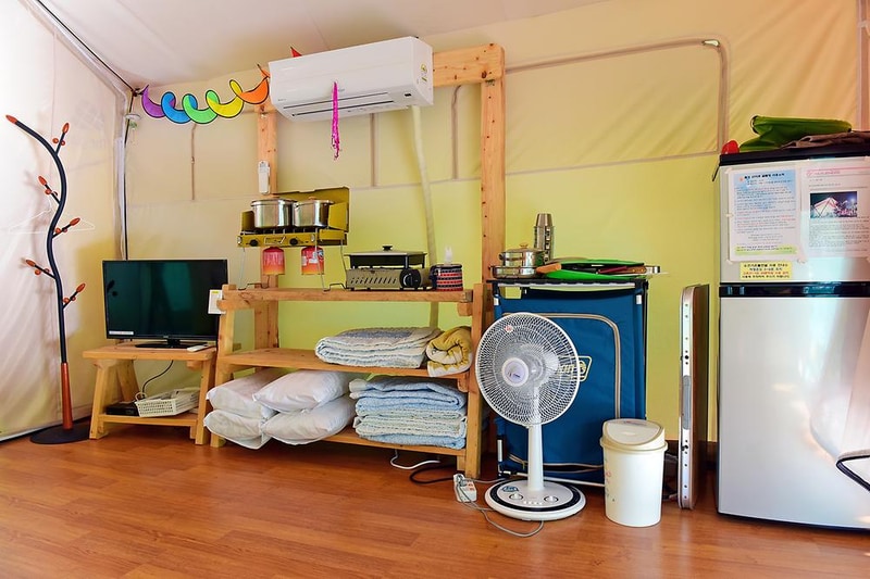 월성 산아래 글램핑 시설 사진 12