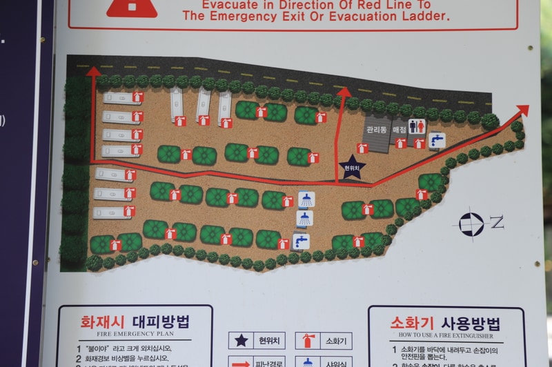 영월산여울캠핑장 배치도 1