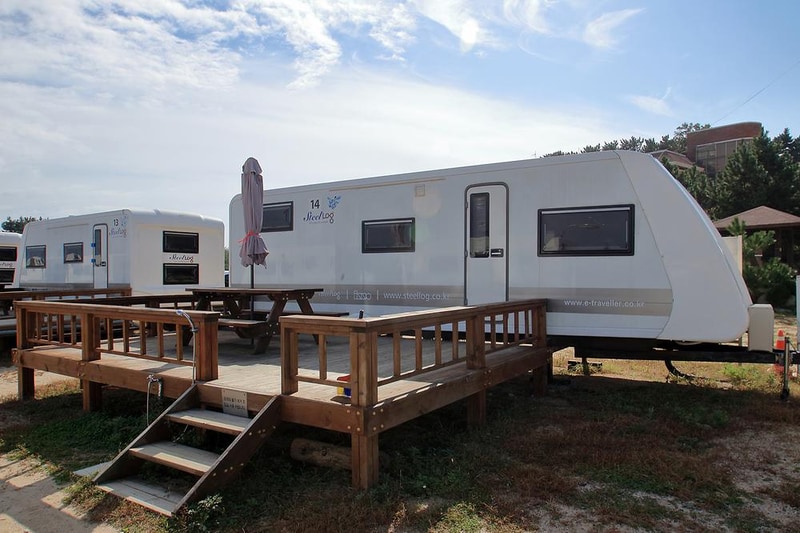 청간정 콘도 카라반 캠핑장 시설 사진 6