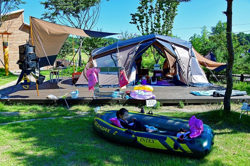 홍길동테마파크 야영장 시설 사진 9