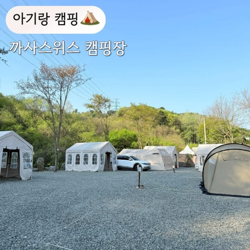 찐 서울 근교 캠핑장 가평 까사스위스 D존 후기 아기랑 내돈내산
