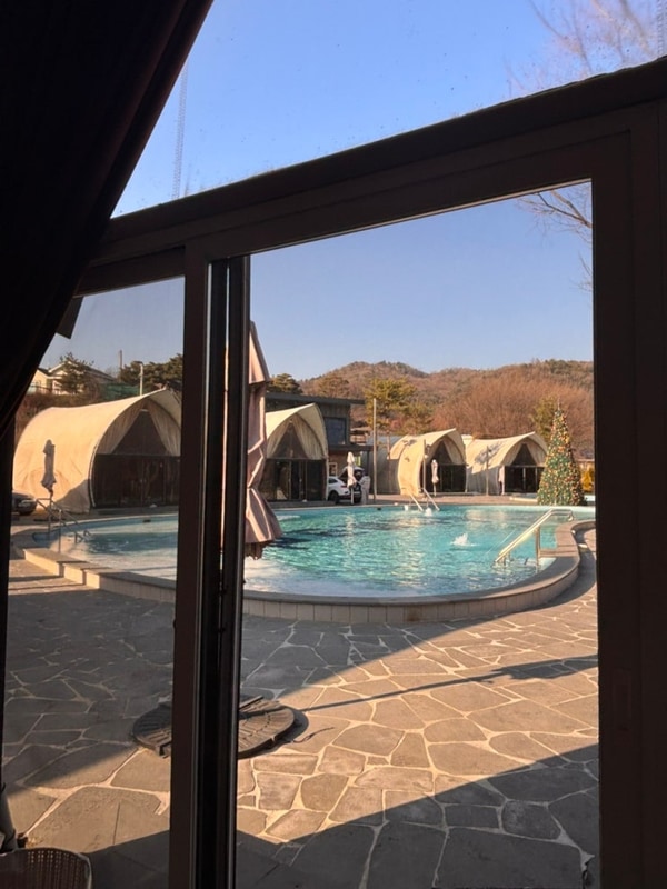 고등학교 친구들과 다녀온 가평 겨울 글램핑, 노마드 글램핑 1호