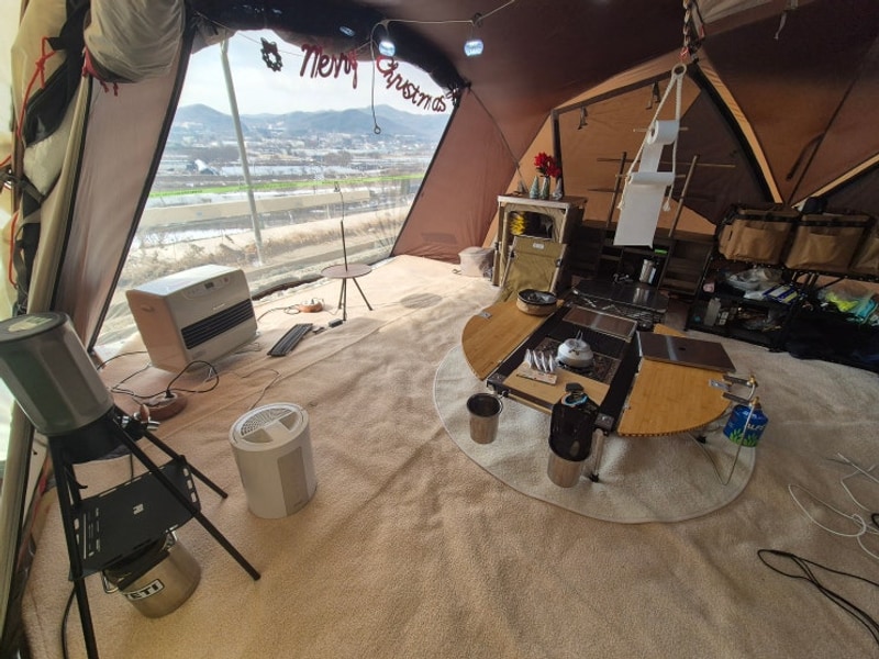 ［장박］용인 에버오토캠핑장 장박 텐트 피칭/장박 준비사항