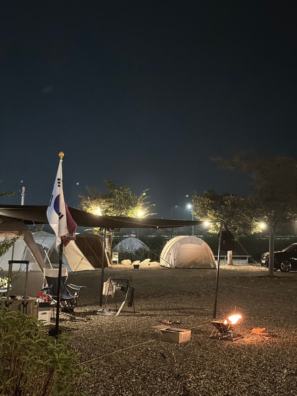 캠핑| 경북 김천 '김천실내테니스장＆김천오토캠핑장' 2박...