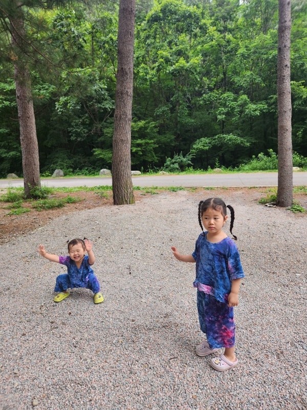 평창 계방산오토캠핑장에 아이들과 다녀왔어요.