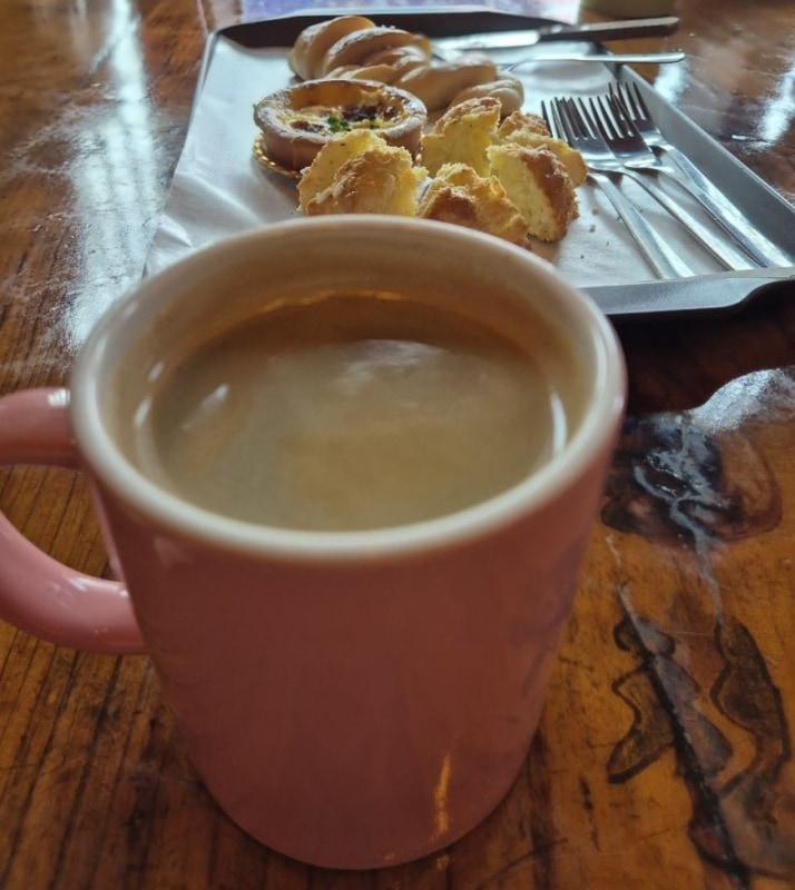 안양 산마을 캠핑장 입구 '산마을 베이커리 카페'