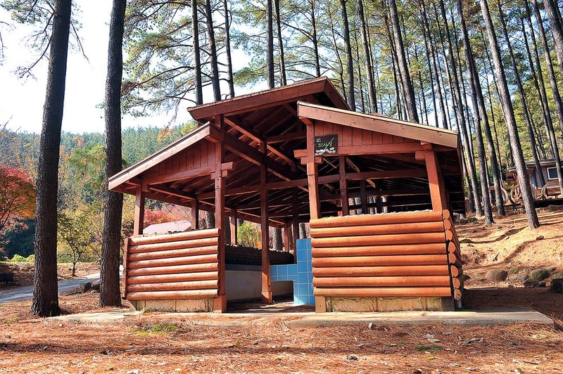 백운산 자연휴양림 야영장 시설 사진 7