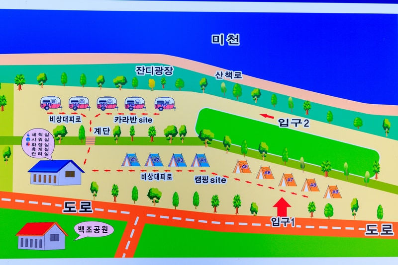 우니메이카 안동점 배치도 1