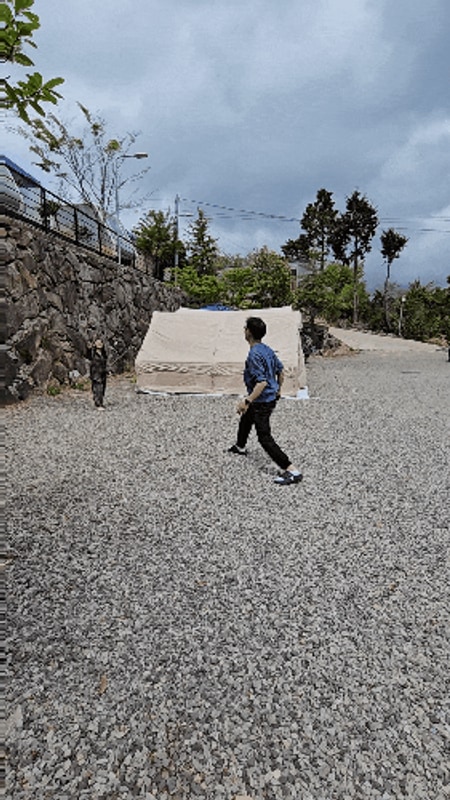 경남 고성 해해해캠핑장 B7번사이트 2박3일 내돈내산 후기...