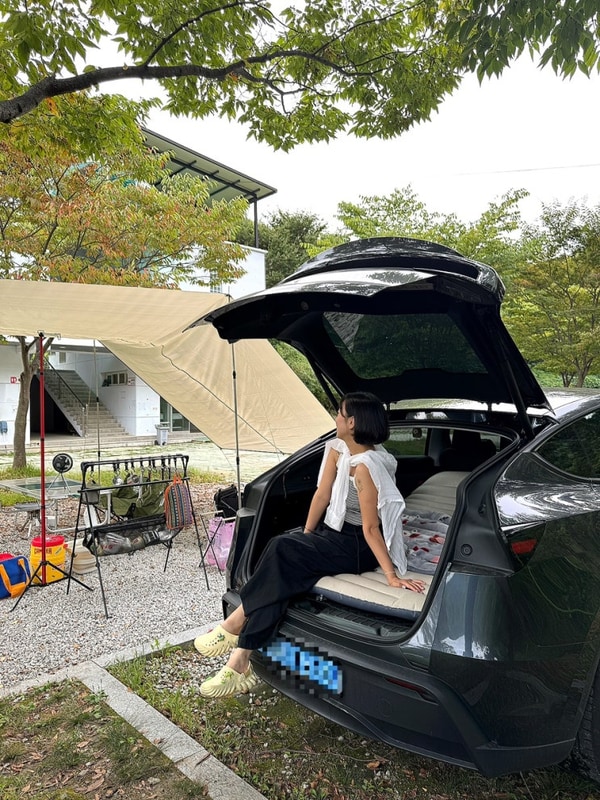 함양 용추 오토캠핑장 명당자리  T22 가을 차박 리뷰 ! (with...