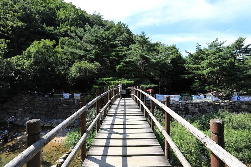 월악산국립공원 덕주야영장 시설 사진 1