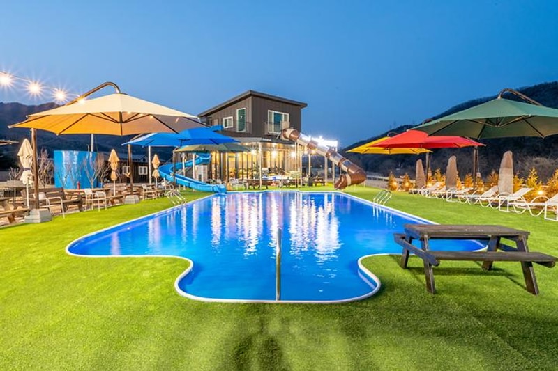 포천아르테미스 글램핑 대표 사진