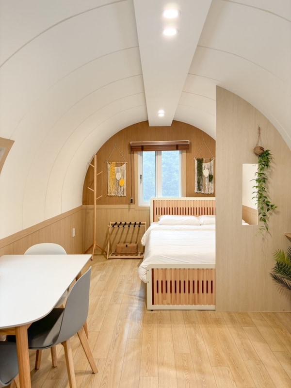 비 와도 걱정 없는 가평 모모글램핑 후기 ! 개별 바베큐장...