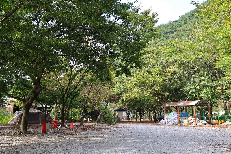 용소유원지 야영장 시설 사진 3