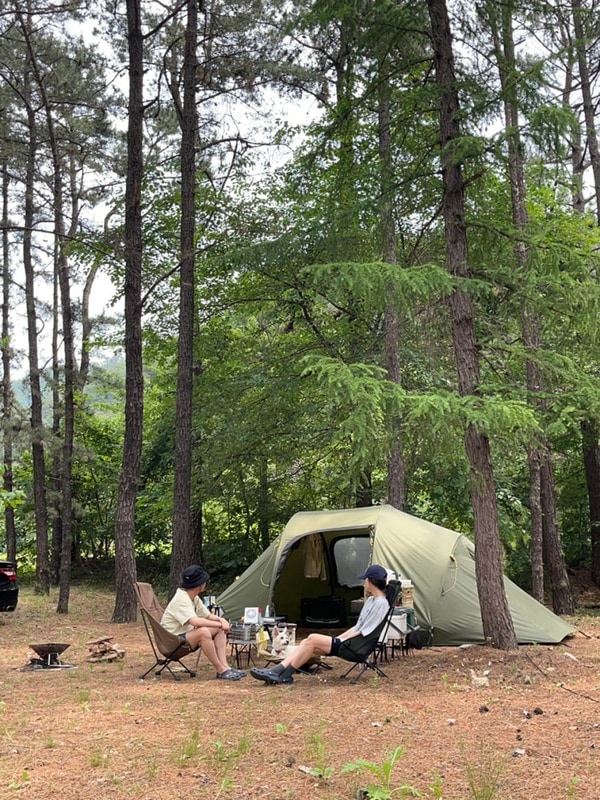 노지 감성 캠핑을 원한다면 원주 ‘청산캠핑장’(구...