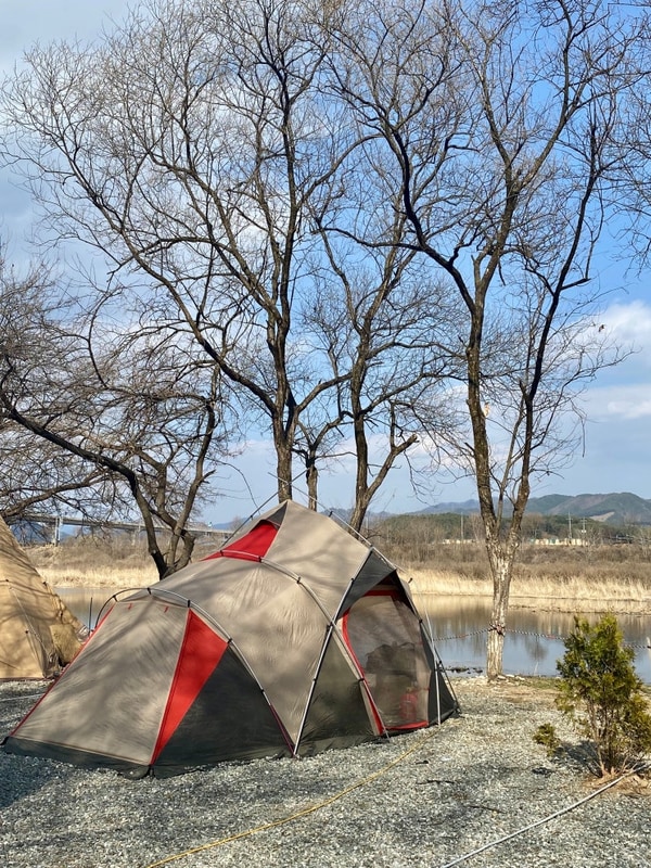2024/04 홍천강뷰 애견동반 가능, 강원 홍천 용가리쌤캠핑장