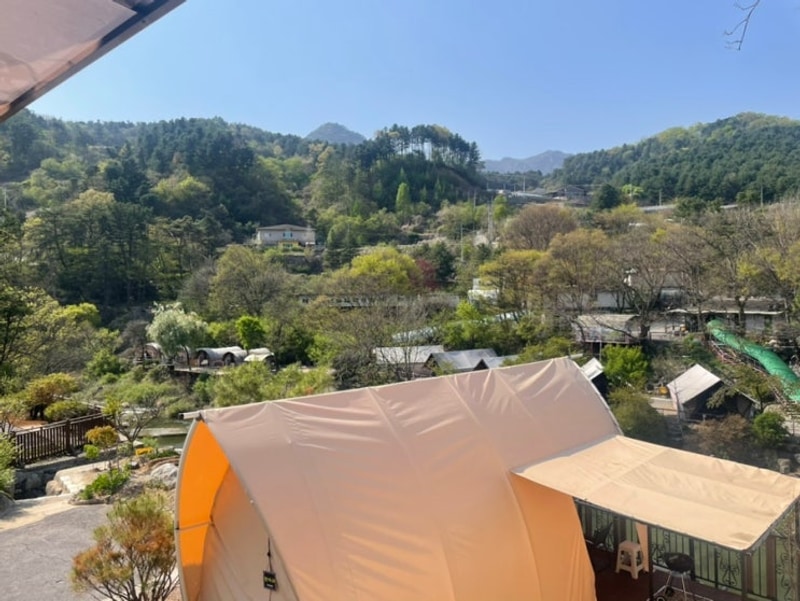 가평 ㅣ 계곡과 산괴 자연을 즐길 수 있는 해목글램핑