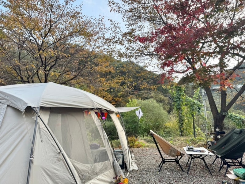 [캠핑기록] 여섯번째캠핑 - 횡성 초보캠핑장